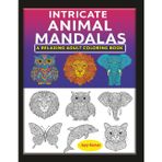 50 Intricate Animal Coloring Pages for Adults: Zentangle and Mandala Style Designs for Stress Relief and Relaxation: Beautifully detailed ... more | Mindfulness coloring for relaxation,