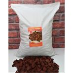 50 Litre 2 4 cm Kırmzı Tarım Pomzası Taşı Lav Cüruf Madeni Ponza