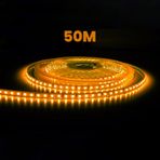 50 Metre Amber Hortum Şerit Led 8w Fişli Amber