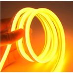 50 Metre Neon Amber 220 V Esnek Hortum Şerit Led Işık Aydın+fiş