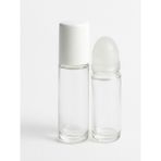 50 ml Boş Silindir Cam Roll-On Şişesi - 210 Adet