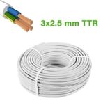 50 MT 3x2,5 MM TTR TAM KESİT CCA ELEKTRİK KABLOSU