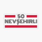 50 Nevşehirli Plaka Araba Sticker Yapıştırması