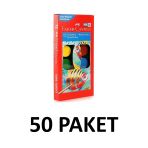 50 Paket Sulu Boya 12 Li Küçük Boy