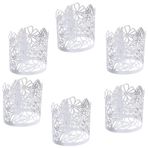 50 Parça Mum Işığında Kağıt Sarma Alevsiz Dekoratif Mum Sarar Anne Kırmızı Ambalaj Kağıdı Kağıt Mumluklar Dekoratif Tealight Mumlar Kırmızı Abajur Adak Toplu Beyaz Silindir Şapka