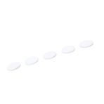 50 PCS Kendi Kendinden Yapışkan Hoparlör Köpük Pad, 25x3mm Anti Titreşim Anti Şok Emici EVA Yastıklama Mat Soundbars, CD DVD Oynatıcılar, Stereo Hoparlörler