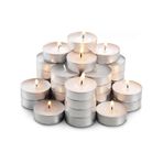 50 Pcs Vıp White Tea Light Candle 50 Adet Vıp Kalite Beyaz Tea Light Mum Beyaz Mum Yılbaşı Mumları