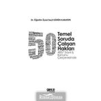 50 Temel Soruda Çalışan Hakları: 4857 Sayılı İş Kanunu Çerçevesinde - Seçil Gürün Karatepe