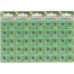 50 x AG13 LR44 1,5 V Poundmax Alkalin Düğme Pil - 50 Adet
