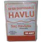 500 Adet Tek Kullanımlık Otel Buklet Sauna Kuaför Saç Baş Spor Salonu Seyahat Havlusu 50 Gr 40×80