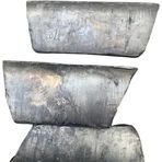 500 g saf kurşun külçe, Pb blok, 1 kg, %99,998 yüksek saflık, 500 g
