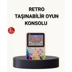 500 Klasik Oyunlu Retro Oyun Konsolu Taşınabilir Ve Tv Bağlantılı Mir44619124