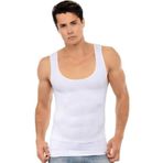 500/ Layza Form Erkek Korse Atlet Beyaz, beyaz, 2XL