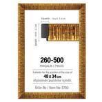 500' Lük Altın 48 x 34 cm (30 mm) Puzzle Çerçevesi