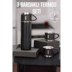 500 ml Kapasiteli Taşınabilir Basınçlı Termos Seti Günlük Kullanım Için Ideal