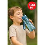 500 ml - Okul Işyeri Spor Salonu Için Sızdırmaz Damlatmaz Su Matarası Mavi - Belirtilmemiş