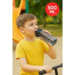 500 ml - Okul Işyeri Spor Salonu Için Sızdırmaz Damlatmaz Su Matarası Siyah - Belirtilmemiş