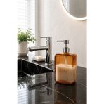 500 ML Pure Cam Sıvı Sabunluk Şeffaf Banyo Mutfak Sabun Dispenseri 18,5 x 10 cm