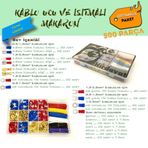 500 Parça Kablo Ucu Ve Makaron Seti