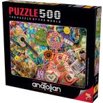 500 Parça Puzzle: 60'lar