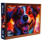500 Parça Puzzle: Gülen Köpek