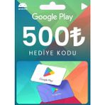 500 Tl Google Play Hediye Kartı - ,500