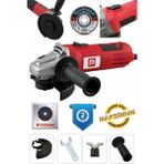 500 Watt 115 Mm Spiral Avuç Içi Kesme Ve Taşlama Makinası + 1 Adet Metal Taşı