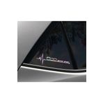 500 Yan Cam Sticker Oto Kapı 20 Cm X 7 Cm Hologram c30