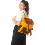5000 Moroni Bag - (Görsel ile birebir aynı değil yakın renklerde aynı tarz ve model de sadece size özel) Sırt Çantası - Kadın Sırt Çantası - Okul Çantası - Sarı