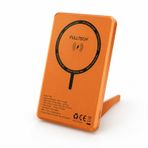 5000mAh Manyetik Kablosuz Powerbank 15W Hızlı Şarj, Standlı Mini Powerbank, USB-C PD Giriş/Çıkış, Aynı Anda 2 Cihaz Şarj, Taşınabilir Slim Tasarım