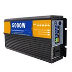 5000W 4000W 3000W Güç Çevirici DC 12V 24V 48V RV Telefon Araba için Led Ekranlı AC 220V Trafoya,60V5000W