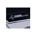 5008 Yan Cam Sticker Oto Kapı 20 Cm X 7 Cm Hologram c76