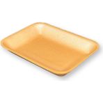 500GR Turuncu Köpük Tabak Kap - Kasap Kabı Et Tabağı - 250 Adet