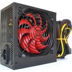 500W Power Supply 12CM Fan + 4 Sata Gaming Pc Bilgisayar Kasa Power Supply 12CM Geniş Fan Güç Kaynağı - 500 W
