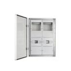 500X700x220 Mm Sıva Üstü Sayaç Panosu (2 Adet Trifaze Sayaç+18 Sigorta+ Klemens)