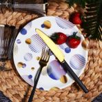 501-1 Ser.pasta Tabak Yuv. Purple 21 Cm