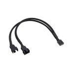 5025 Fan Çoklayıcı Y Pwm 4 Pin Splitter Çoklayıcı Switch Kablosu