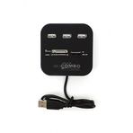 5043 Usb Hub Coklayici Kart Okuyucu, Siyah Kategori: Usb