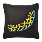 505.460.55 Ikea Ömsesıdıg Siyah-Sarı 50X50 Cm Kırlent Kılıfı Siyah-Sarı