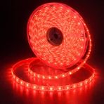5050 Smd 24V 60 Led/m Iç Mekan 3 Çipli Şerit LED (5 Metre) - Kırmızı - İç Mekan