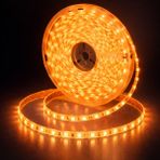 5050 Smd 24V 60 Led/m Iç Mekan 3 Çipli Şerit LED (5 Metre) - Turuncu - İç Mekan