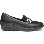 50609 Ara Shoes Zürich Kadın Dolgu Topuklu Ayakkabı 3.5-8.5 - Siyah