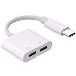 5067s Type C To Kulaklık Şarj Çevirici Çoklayıcı Adaptör Çoğaltıc