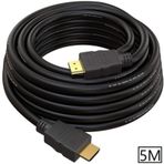 5097 Hdmi Kablosu 5 Metre Lcd Laptop Ara Bağlantı Erkek Altın