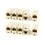 50Adet Adsl Kablo Uzatma Aparatı Rj45 Ek Cat5 Cat6 Ara