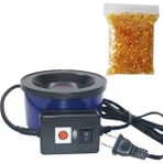 50G Tutkal Boncuklu Au 200W Keratin Tutkal Boncuk Sıcak Eriyik Tutkal Potu Sıcaklığı Ayarlanabilir Tutkal Soba Saç Uzatma Peruk El Sanatları Bağlama Araçları Için (Yurt Dışından) - Renkli