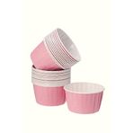 50'li Soft Pastel Pembe Muffin Cupcake Kalıbı Kek Kapsülü, Muffin Kek Kalıbı, Airfryer Uyumlu