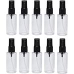 50Ml - 10 Adet - Şeffaf Boş Plastik Pet Şişe