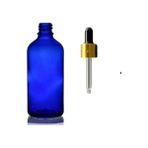 50ML Mavi Cam Damlalıklı, 12 Adet, Sarı Kapak Siyah Emzik, Ecza Şişesi, Damlalıklı Şişe, Propolis Şişesi, Damlatmalı Şişe, Saç Serum Şişesi, Ecza Şişesi