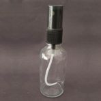 50ML Şeffaf Cam Şişe, Spreyli Şişe, 24 Adet, Ecza Şişesi, Boş Cam Şişe